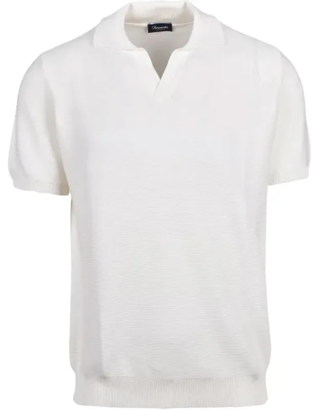 Cotton Knit Polo Shirt