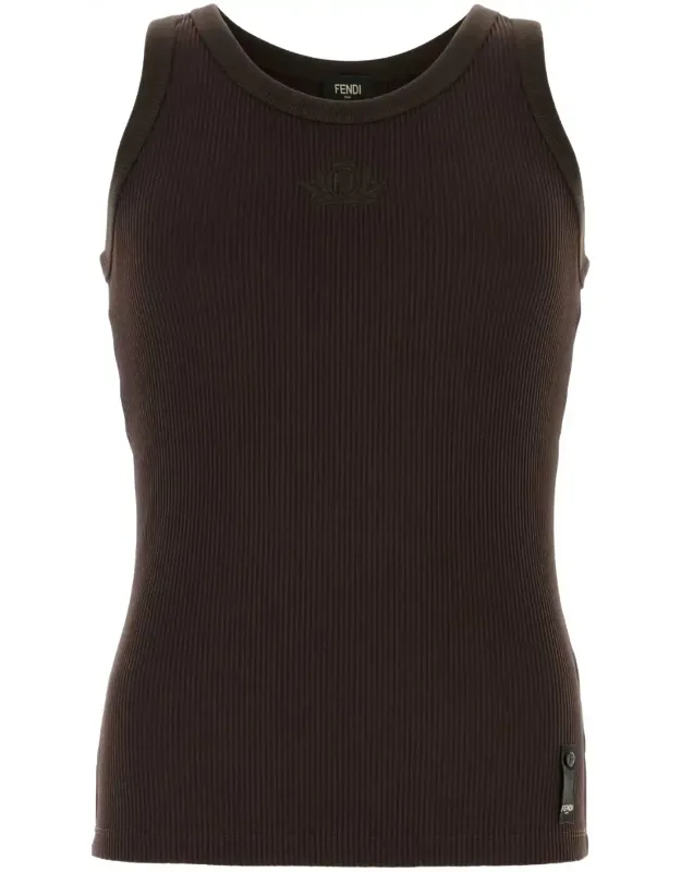 Stretch Nylon Tank Top
