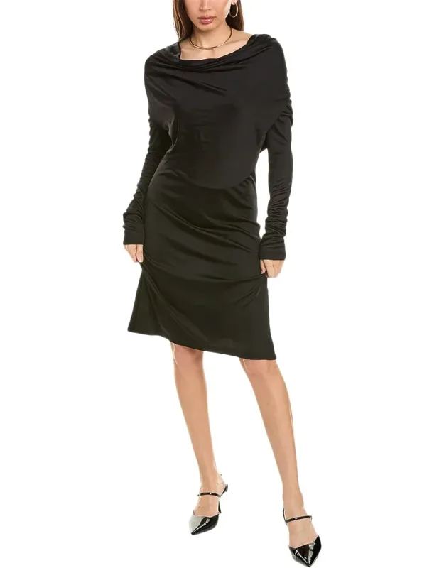 Cowl Mini Dress