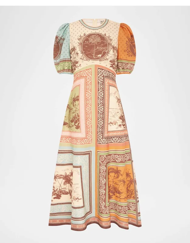 Linen Midi Dress