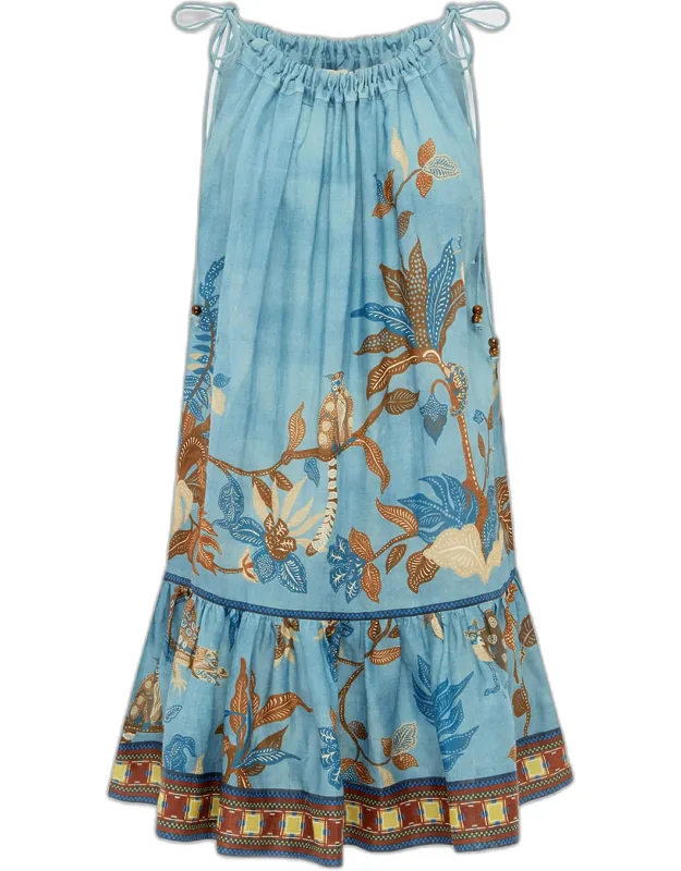 Georgie Ramie Mini Dress