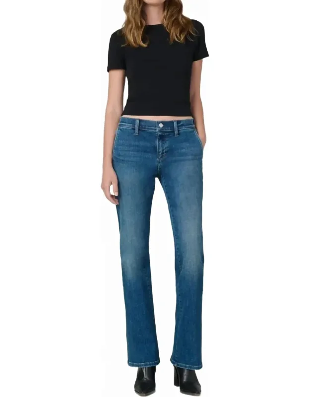 Mid Rise Bootcut Jeans