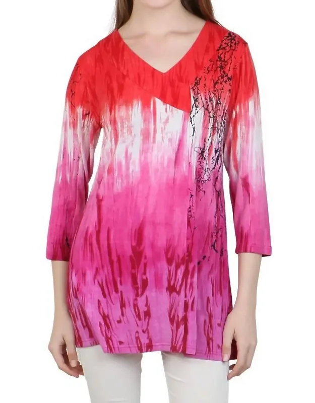 Poppy V-neck Tunic
