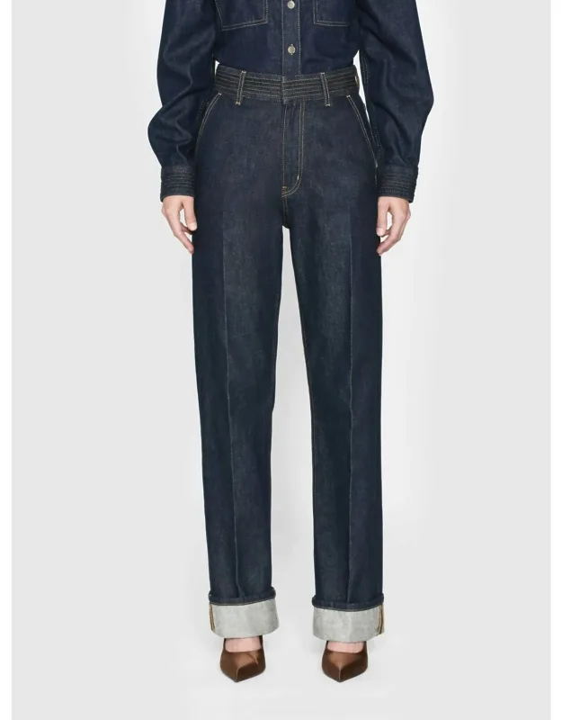 Trapunto Trousers