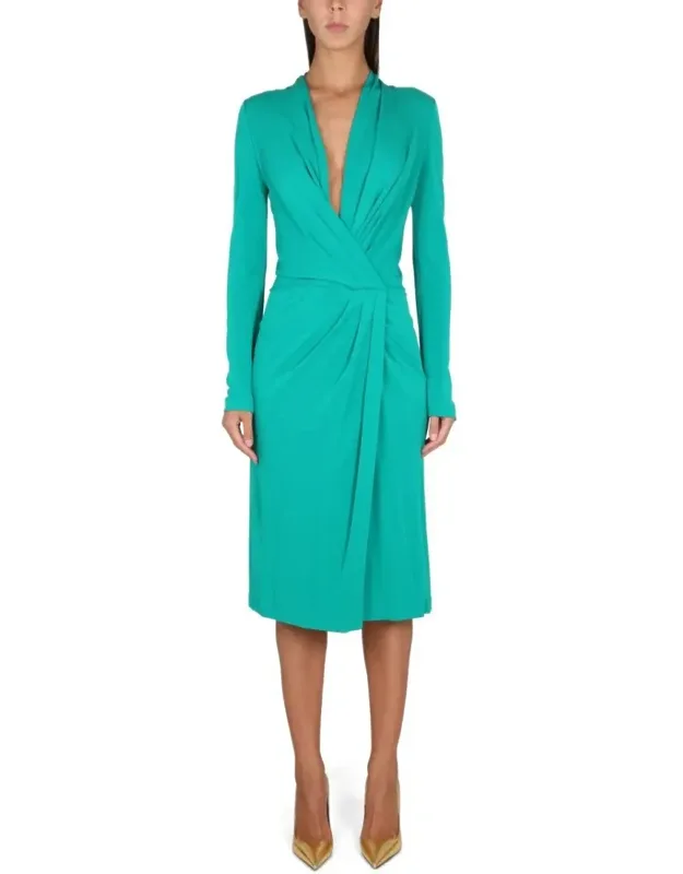 V-neck Dress