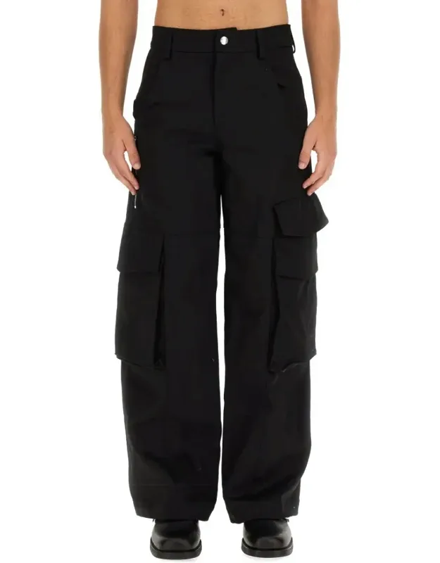 Ultracargo Pants - Wide Leg Design, Multiple Cargo Pockets