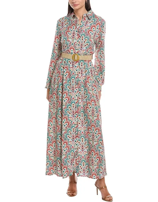 Courteney Maxi Shirtdress