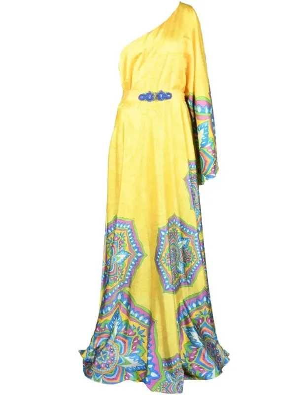 One-shoulder Long Dress