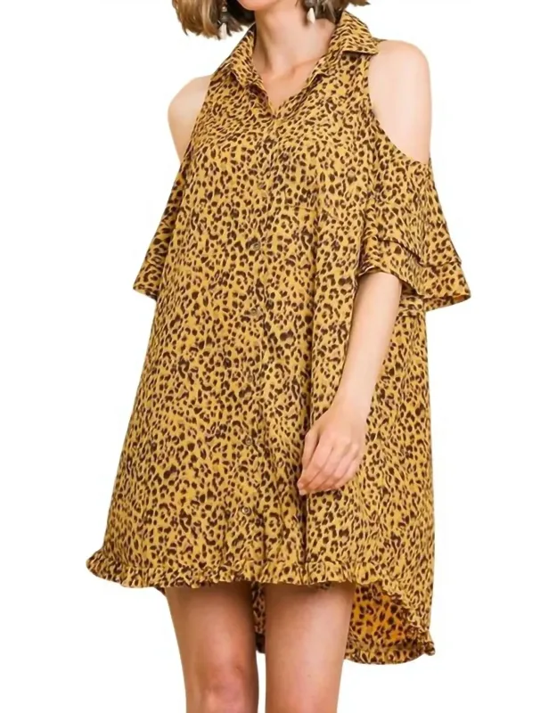 Open Shoulder Dress