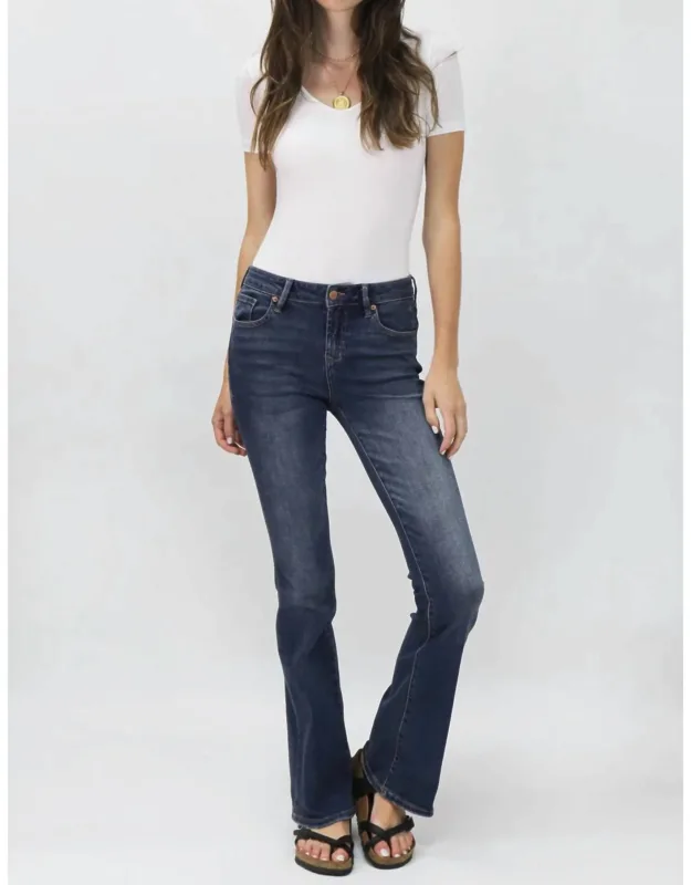 Mid Rise Bootcut Jeans
