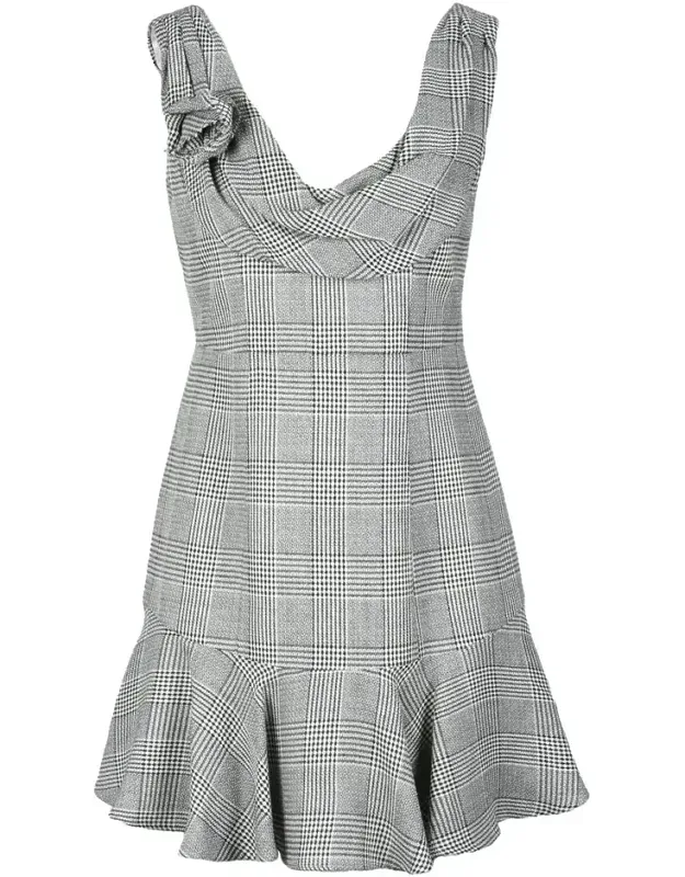 Flared Short Dress