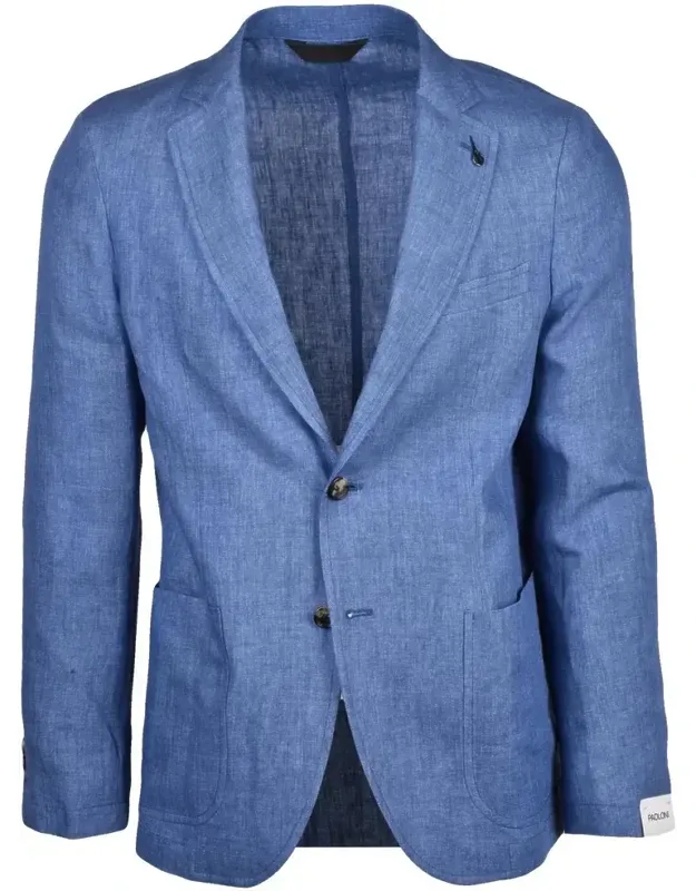 Rounded Jacket - Breathable Linen, Relaxed Fit