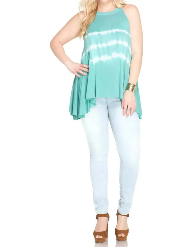 Sleeveless Tie Dye Tank