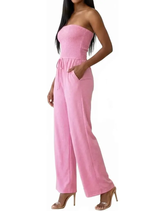 Smocked Jumpsuit