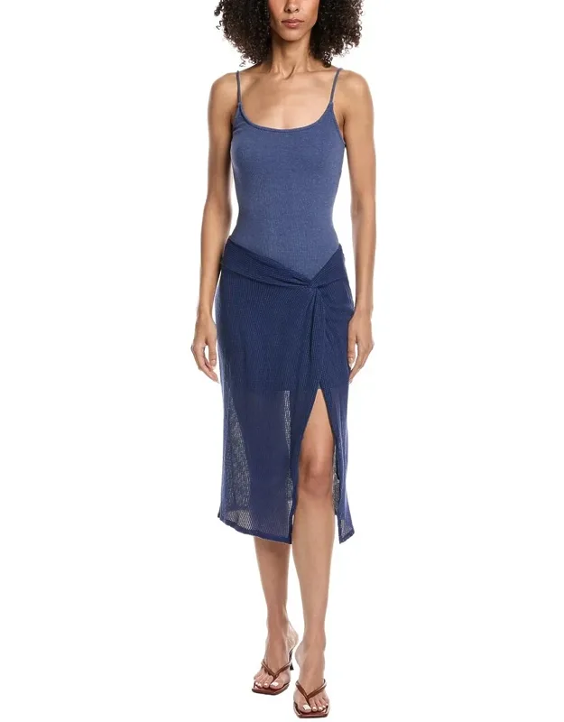 Shoreline Twisted Heavy Mesh Skirt