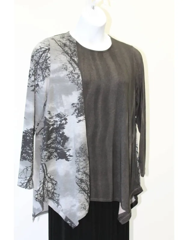 Forest Print Top