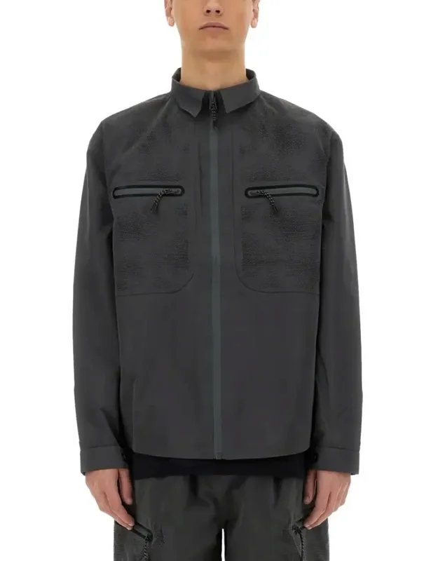 Laser Cut Shirt With Structured Silhouette