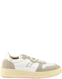 Sneakers - 100% Leather Construction, Secure Lace-up Front
