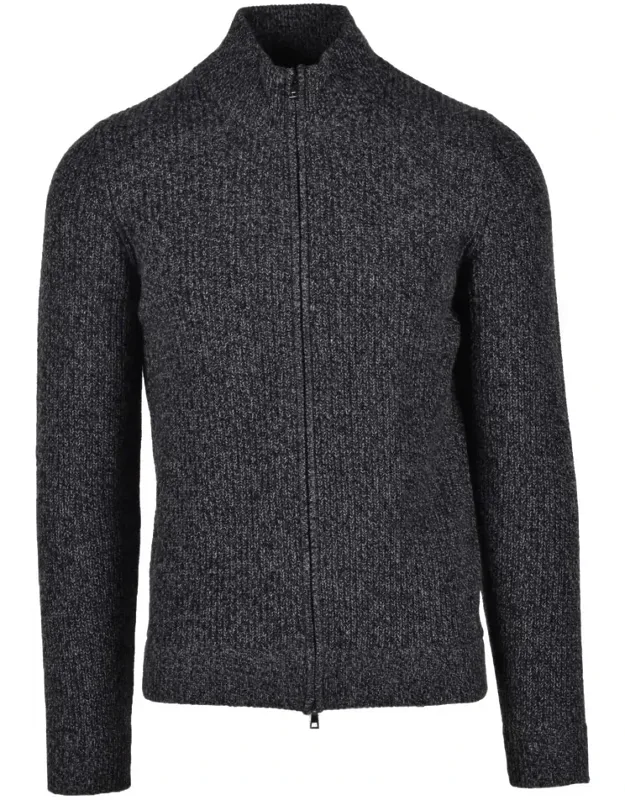 Merino Wool And Cashmere Cardigan