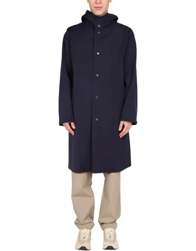 Hooded Trench Coat