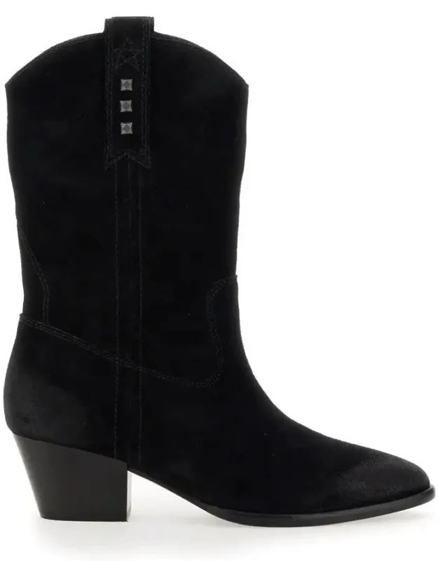 Hooper Boots - Mid-calf Suede Elegance