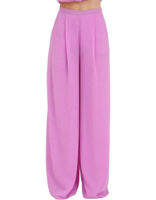 Wide-leg Trousers