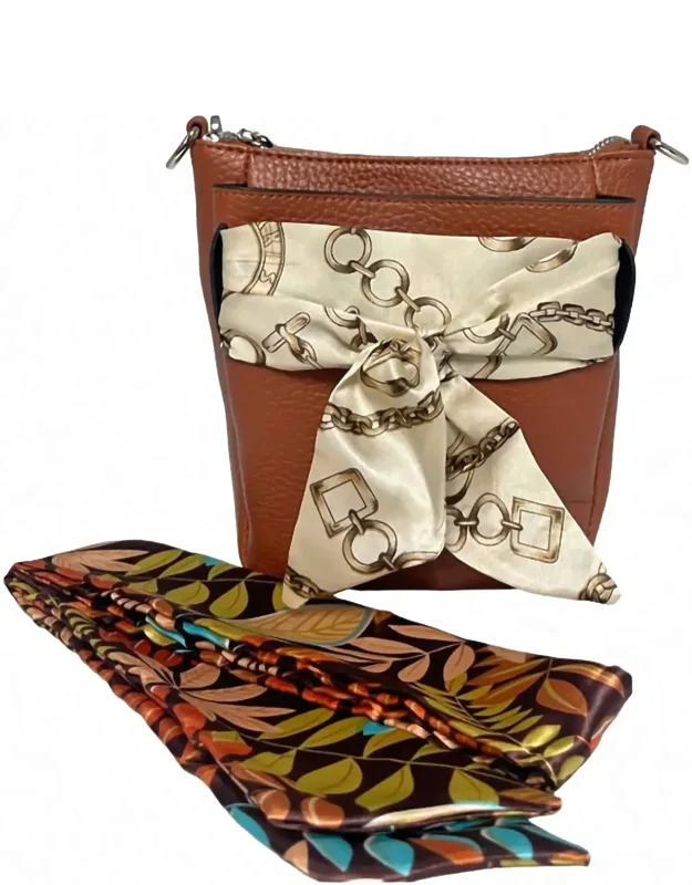 Scarf Crossbody Bag - 2 Looks In 1