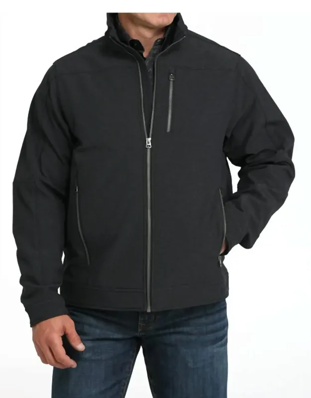 Concealed Carry Bonded Softshell Jacket