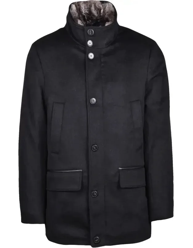 Cashmere/hair Coat