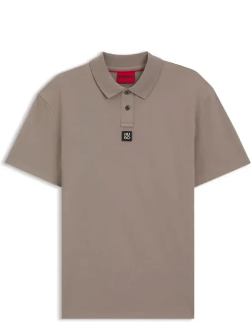 Stacked-logo Polo Shirt