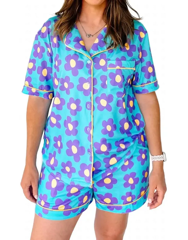 Flower Pajama Set