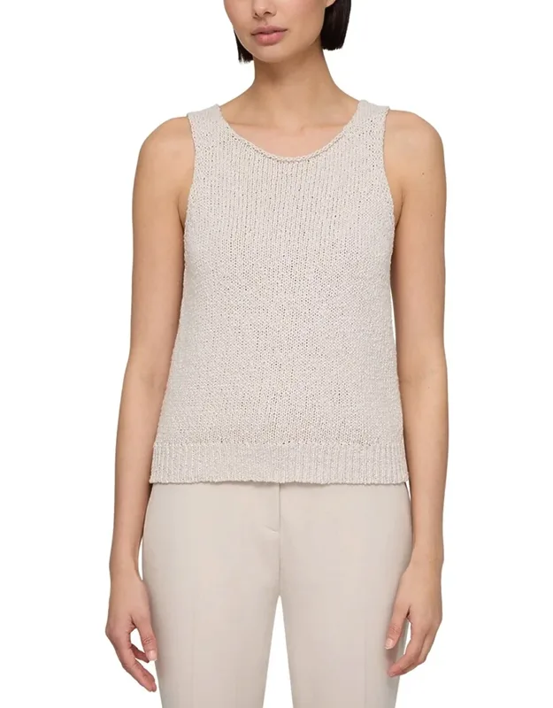 Scoop Neck Sweater Tank