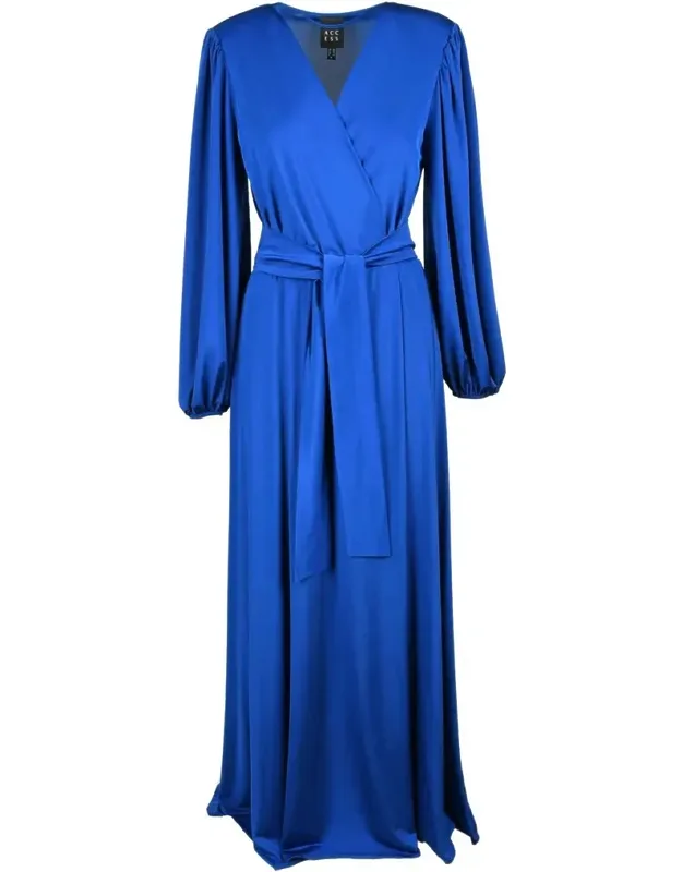 Midi-length Wrap Dress