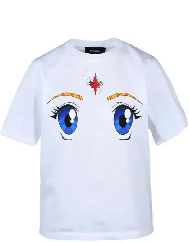 Graphic Print Cotton T-shirt