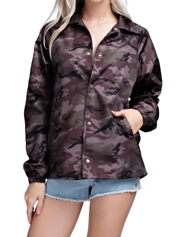 Camo Coaches Jacket