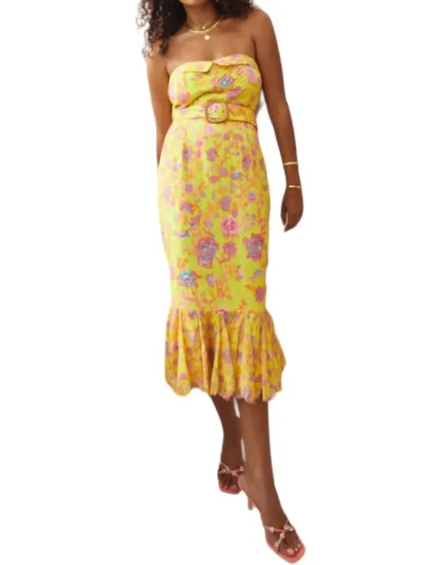 Raisa Tube Midi Dress