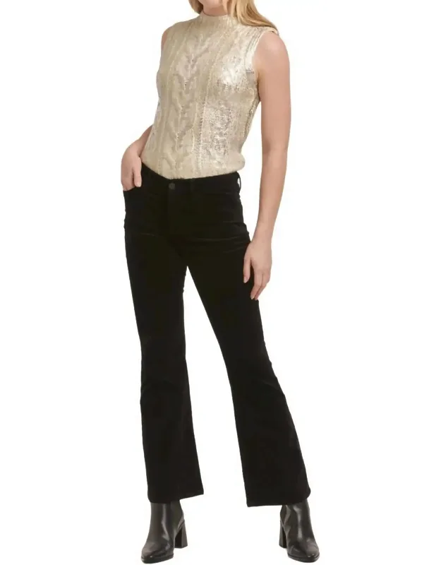 Rosa Uncut Cord Flare Jeans
