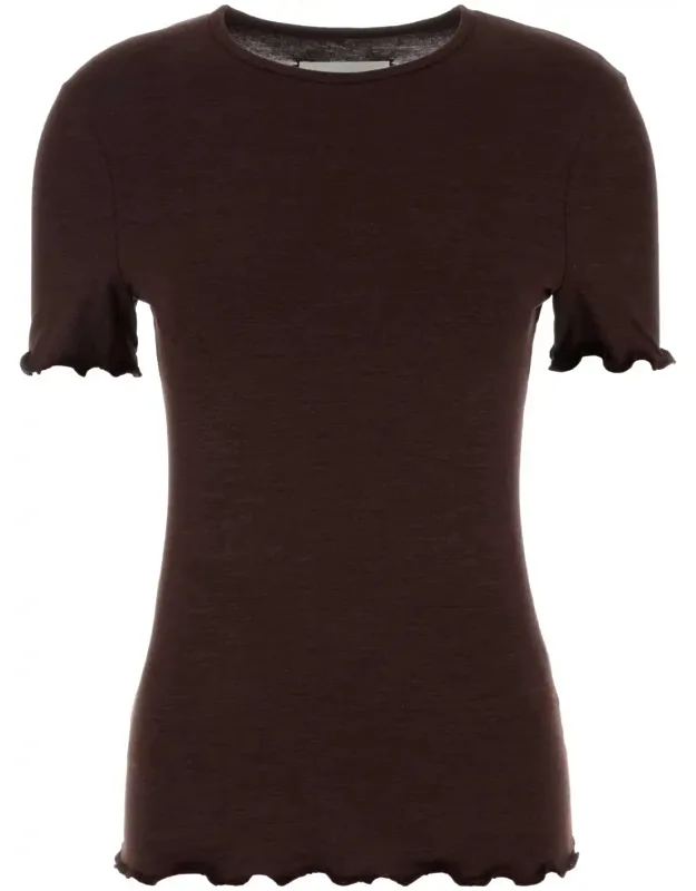 Stretch Silk Blend T-shirt