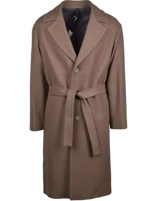 Mid-length Wool-blend Coat