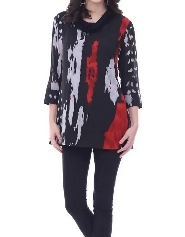 Cheri Cowl Neck Blouse