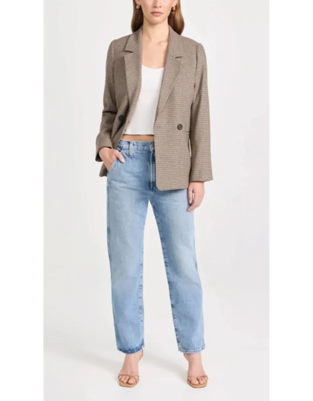 Cooper Trouser Jeans Ankle-length Button Closure 5-pocket Styling