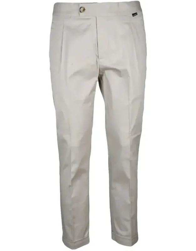 Cotton Stretch Trousers