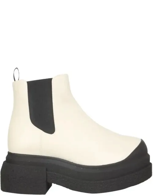Charli Boots - Ankle Boots With Chunky Rubber Sole And Rounded Toe