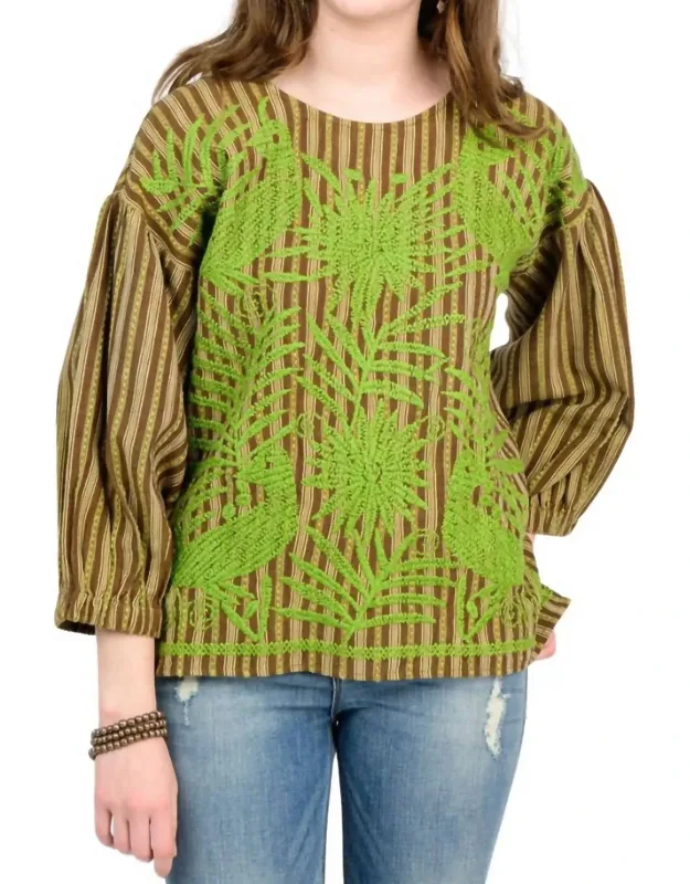 Luna May Stripe Top