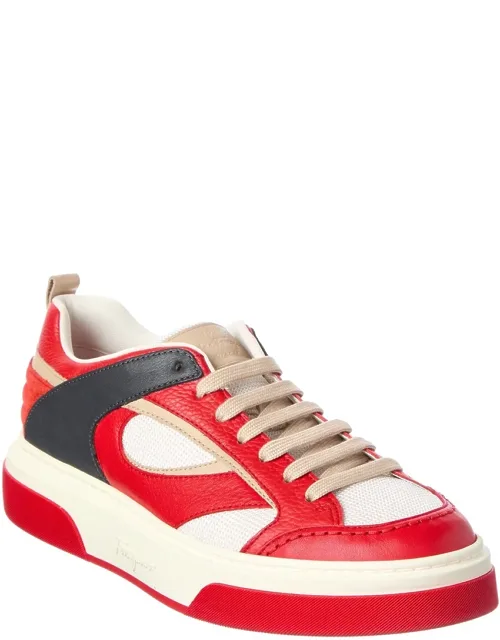 Cassina Leather-trim Sneakers