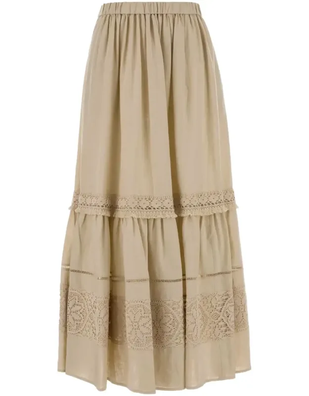 Linen Pallore Skirt
