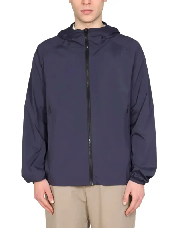 Hooded Neck Nylon Jacket