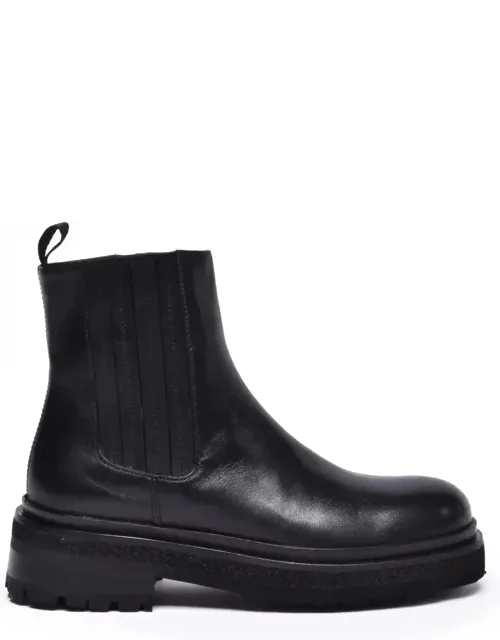 Ankle Boots With Rubber Heels
