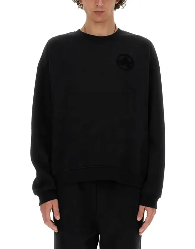 Sweatshirt With Crew Neckline