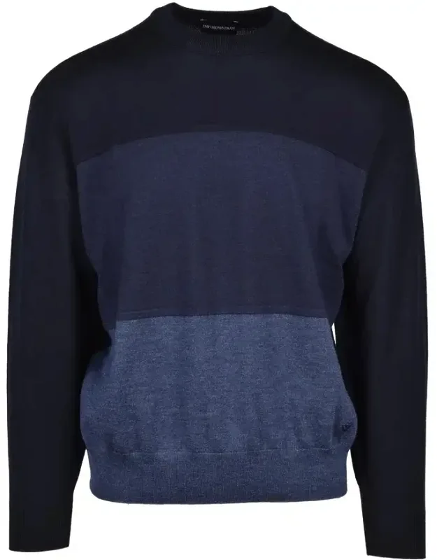 Crew Neck Wool Sweater
